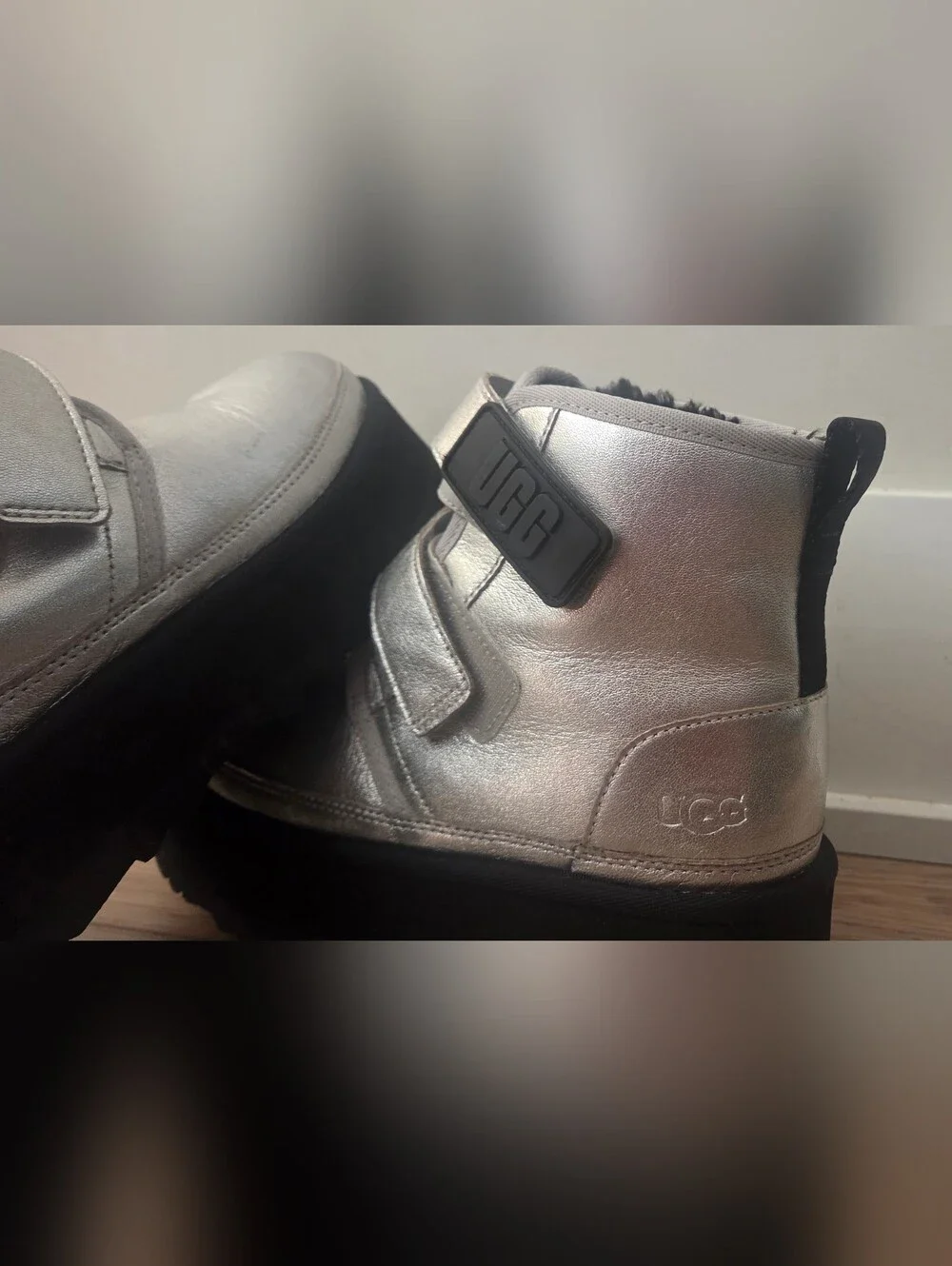 UGG Neumel Platform Leather Boots